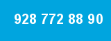 928 772 88 90 928 772 88 90
